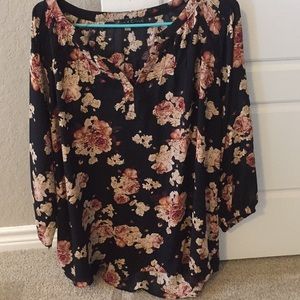 Beautiful floral blouse